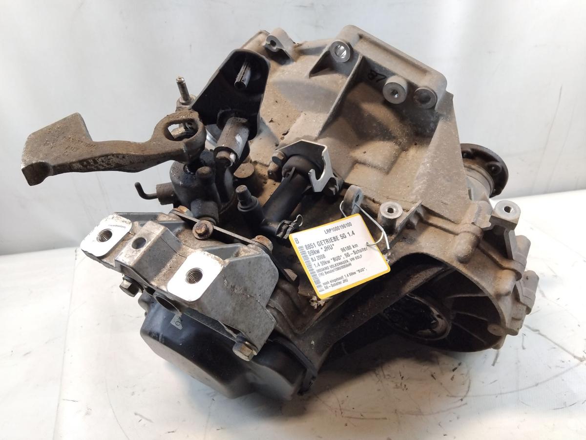 VW Golf 5 1K 5-Gang Schaltgetriebe JHU 1.4 59kw BUD 96180km
