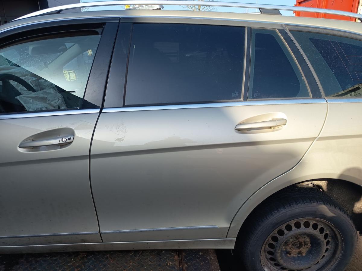 Mercedes S204 T-Modell original T&uuml;r hinten links Fond 794 Perlbeige Bj 2009