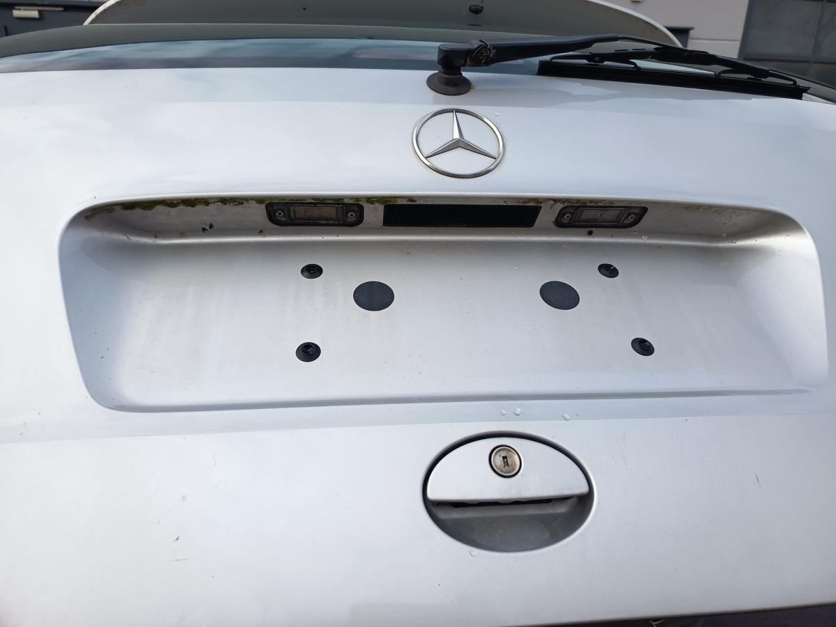 Mercedes W168 Mopf original Heckklappe mit Scheibe 761 Polarsilber Bj 2001