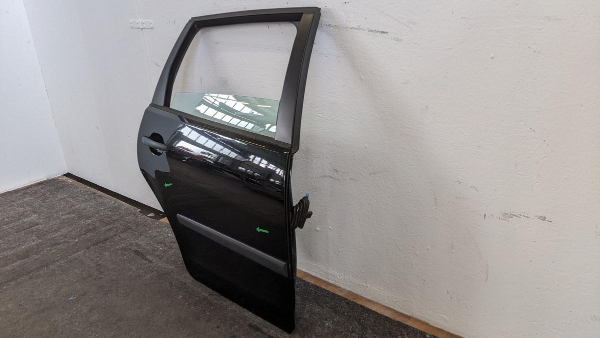 VW Polo 9N3 T&uuml;r hinten rechts L041 schwarz Hintert&uuml;r Beifahrerseite