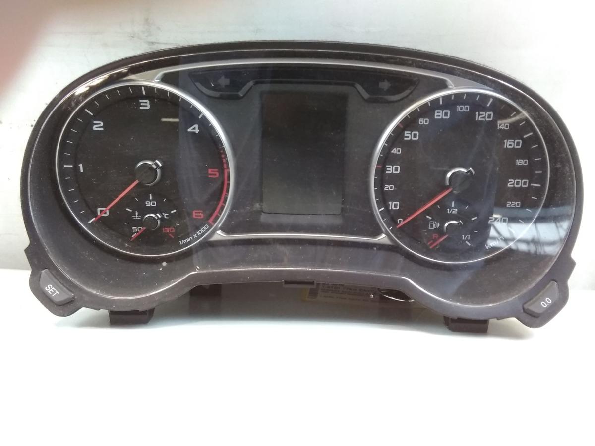 Audi A1 8X original Kombiinstrument Tacho 1.6TDI 77kw Schalter BJ2010
