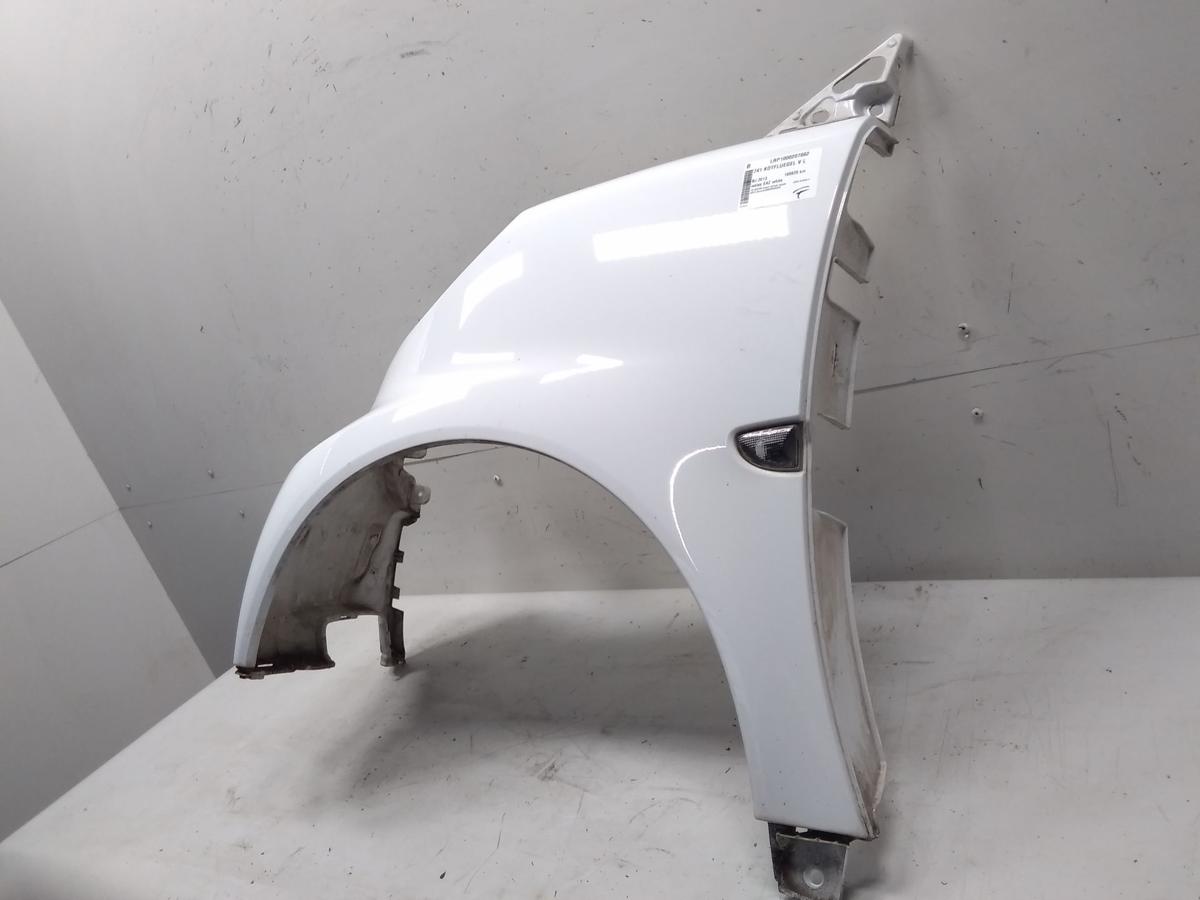 Smart Fortwo 451 original Kotfl&uuml;gel vorn links weiss EAZ white Bj.2013