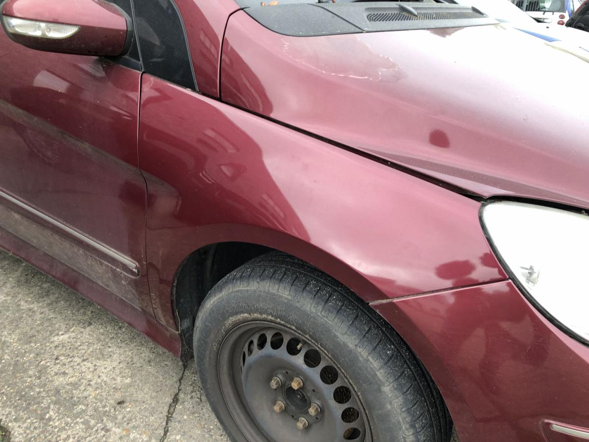 Mercedes B Klasse W245 Kotfl&uuml;gel vorn rechts Beifahrerseite 597 Saturnrotmet