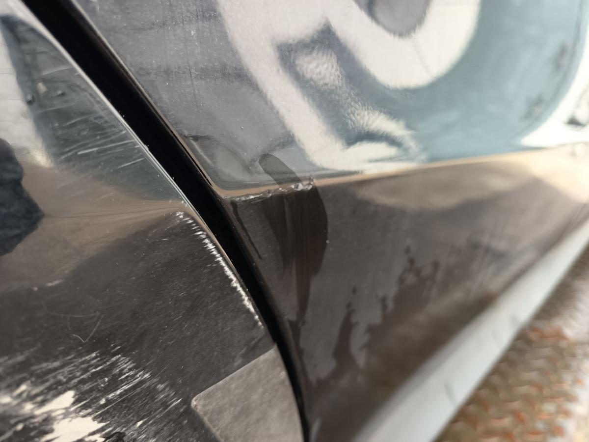 Mercedes W169 original T&uuml;r hinten rechts Fond 696 Nachtschwarz Bj 2005