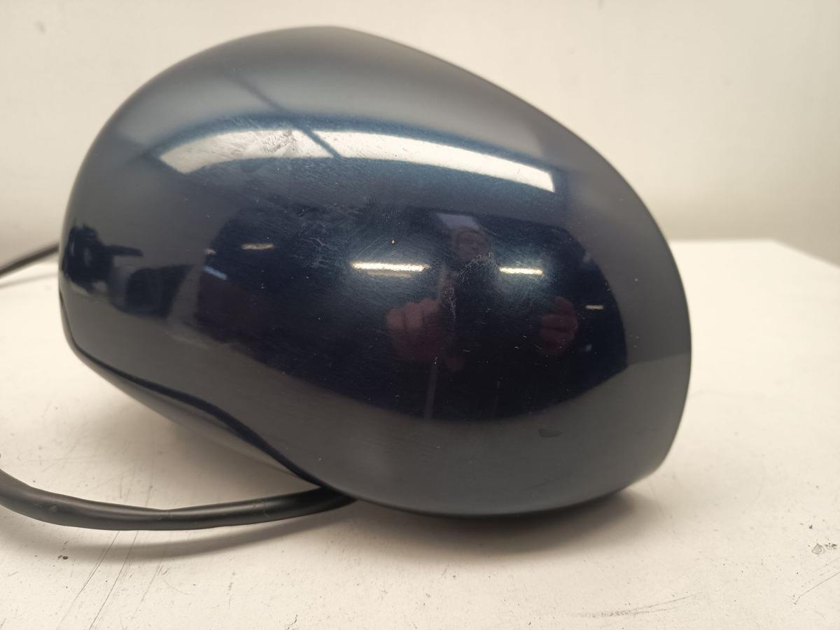 VW New Beetle 9C bis 2005 original Au&szlig;enspiegel links elektrisch in dunkelblau