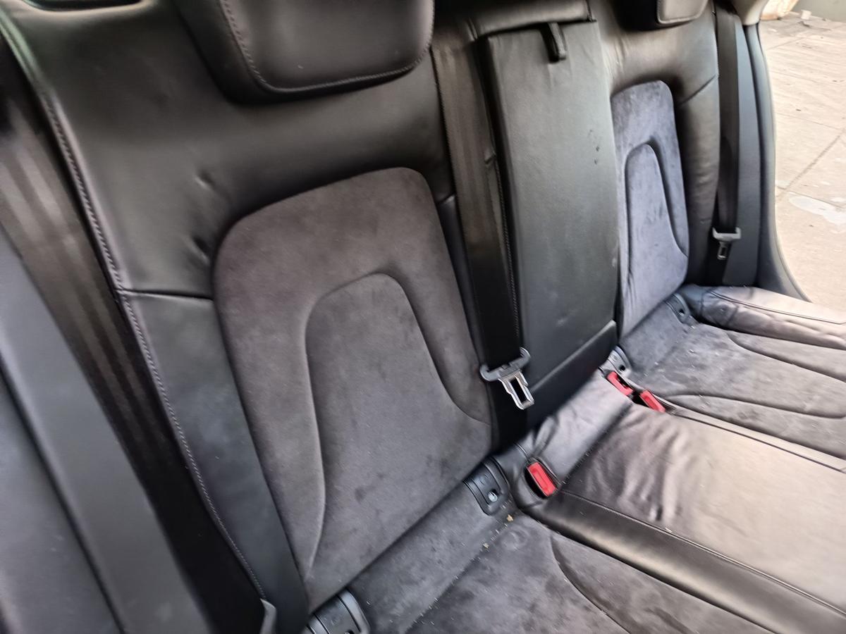 Audi A4 B8 8K original R&uuml;cksitzbank geteilt Alcantara/Leder soulschwarz Bj2009