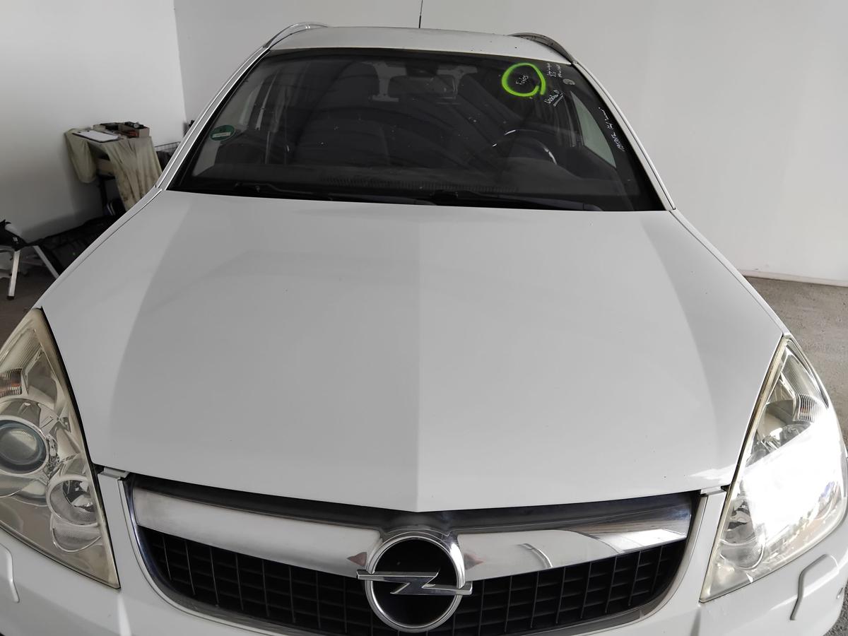 Opel Vectra C Facelift orig Motorhaube Deckel vorn Z474 Casablancawei&szlig; BJ2007