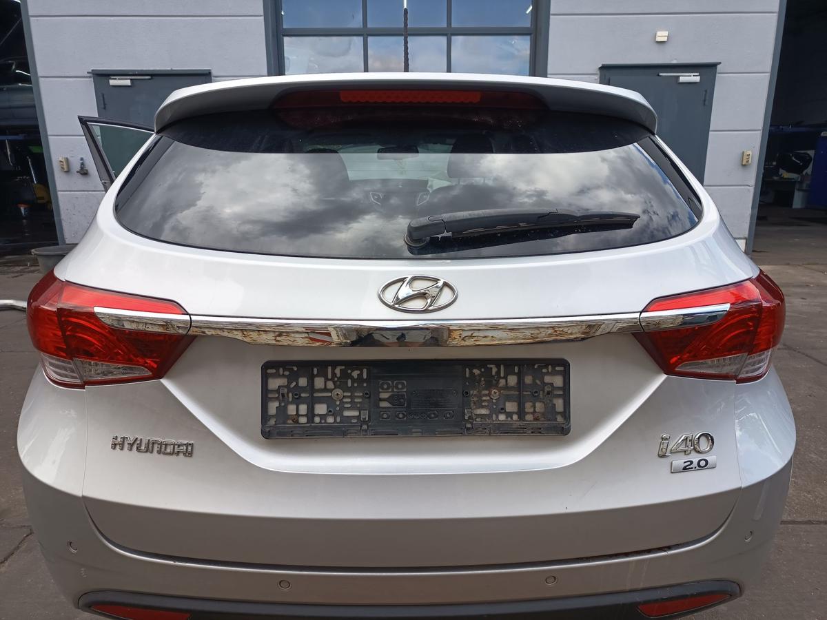 Hyundai I40 CW VF orig Heckklappe mit Scheibe Kombi N3S Silber bis Bj 2015