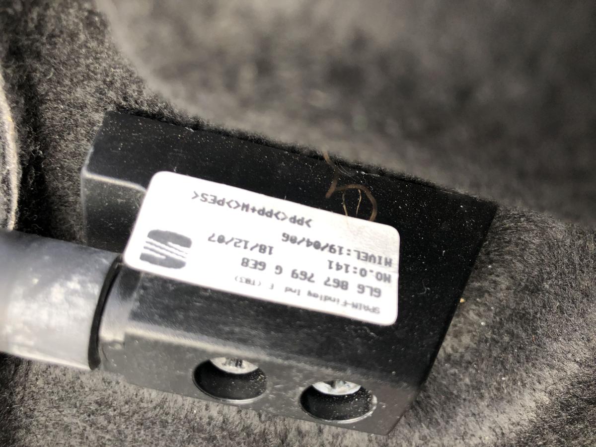 Seat Ibiza 6L ab 06 Hutablage Heckablage Laderaumabdeckung 3 t&uuml;rer