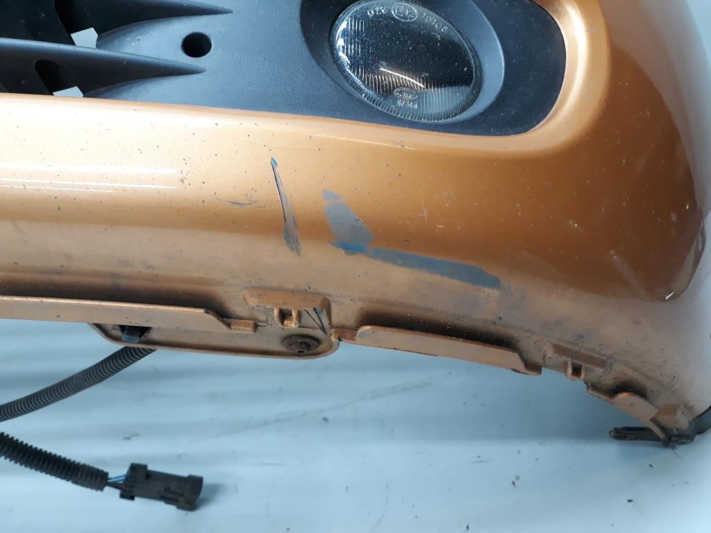 Opel Corsa C BJ2002 Stoßfänger Stoßstange vorn mit 2 Nebelscheinwerfer 09116126 GM Z40E Aztekengoldmet.