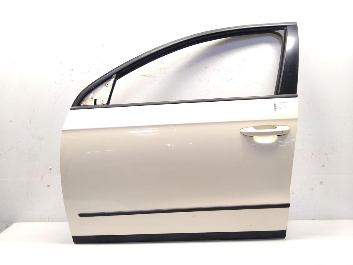 VW Passat 3C B6 T&uuml;r vorn links Fahrert&uuml;r hellelfenbein 115 Bj.2006