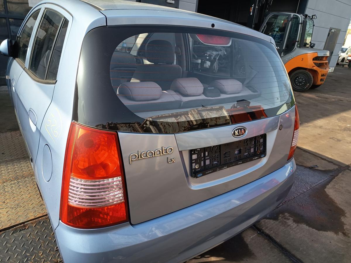 Kia Picanto BA original Heckklappe mit Scheibe L6 Diamantblau Bj 2007