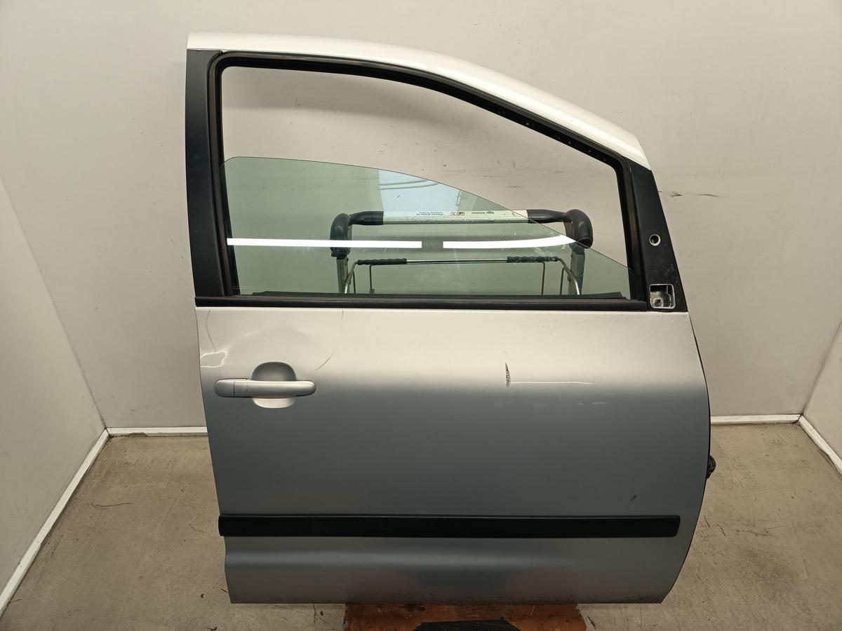 Seat Alhambra original T&uuml;r vorn rechts Front B7Z Satinsilber Bj 2003