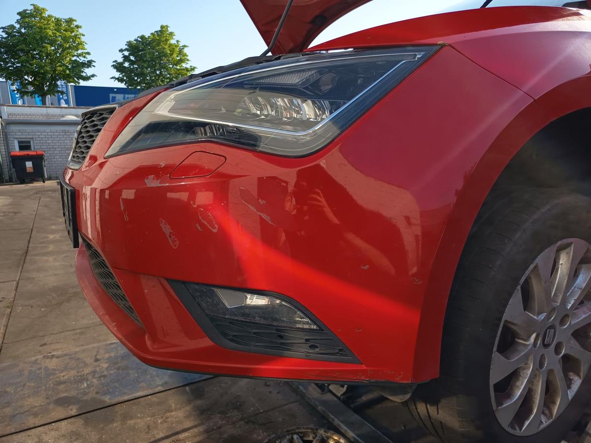 Seat Leon III original Sto&szlig;stange F&auml;nger vorn Front S3H Purrot Bj2014