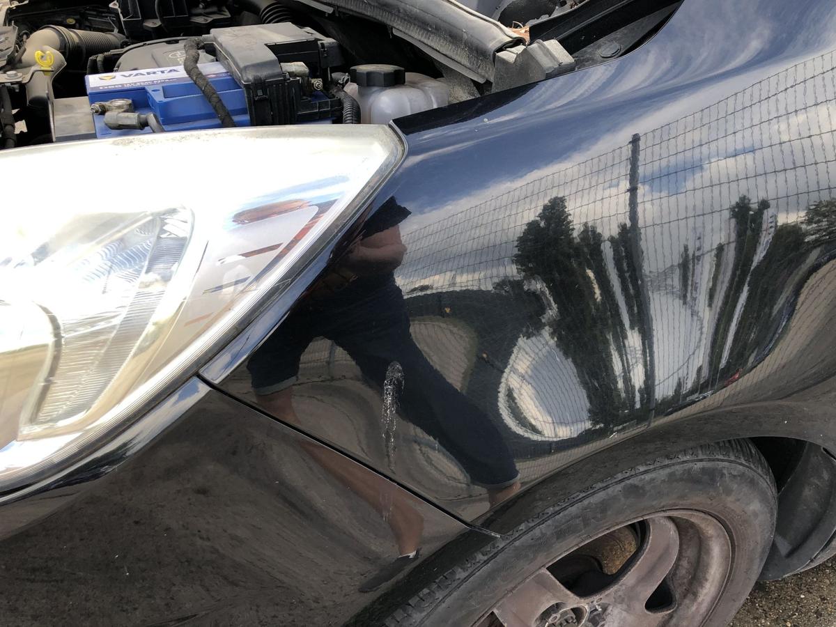 Opel Meriva B Kotflügel vorn links Fahrerseite 2HU Saphirschwarz