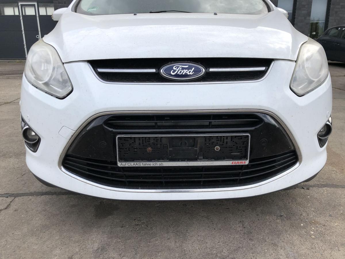 Ford C-Max CB7 Sto&szlig;f&auml;nger vorn Frontsch&uuml;rze mit Nebel PDC PLA Frost Wei&szlig;