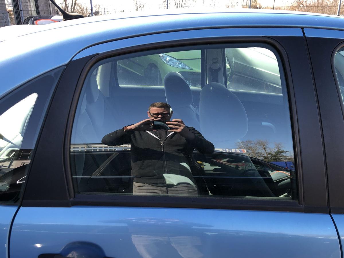 Citroen C3 Typ F T&uuml;rscheibe hinten rechts Fondt&uuml;r Seitenscheibe Colorglas