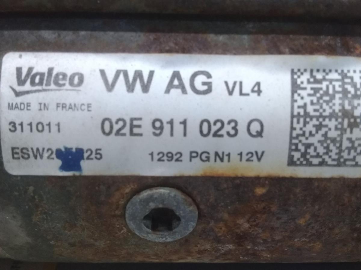 VW Tiguan 5N2 original Anlasser Starter 2.0TDI 103kw DSG Bj.2011