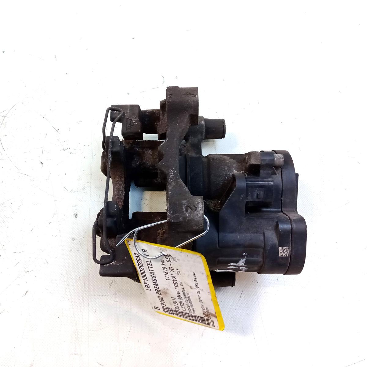 VW Golf 7 original Bremssattel hinten rechts 1.6TDI 85kw BJ2017 272x10mm