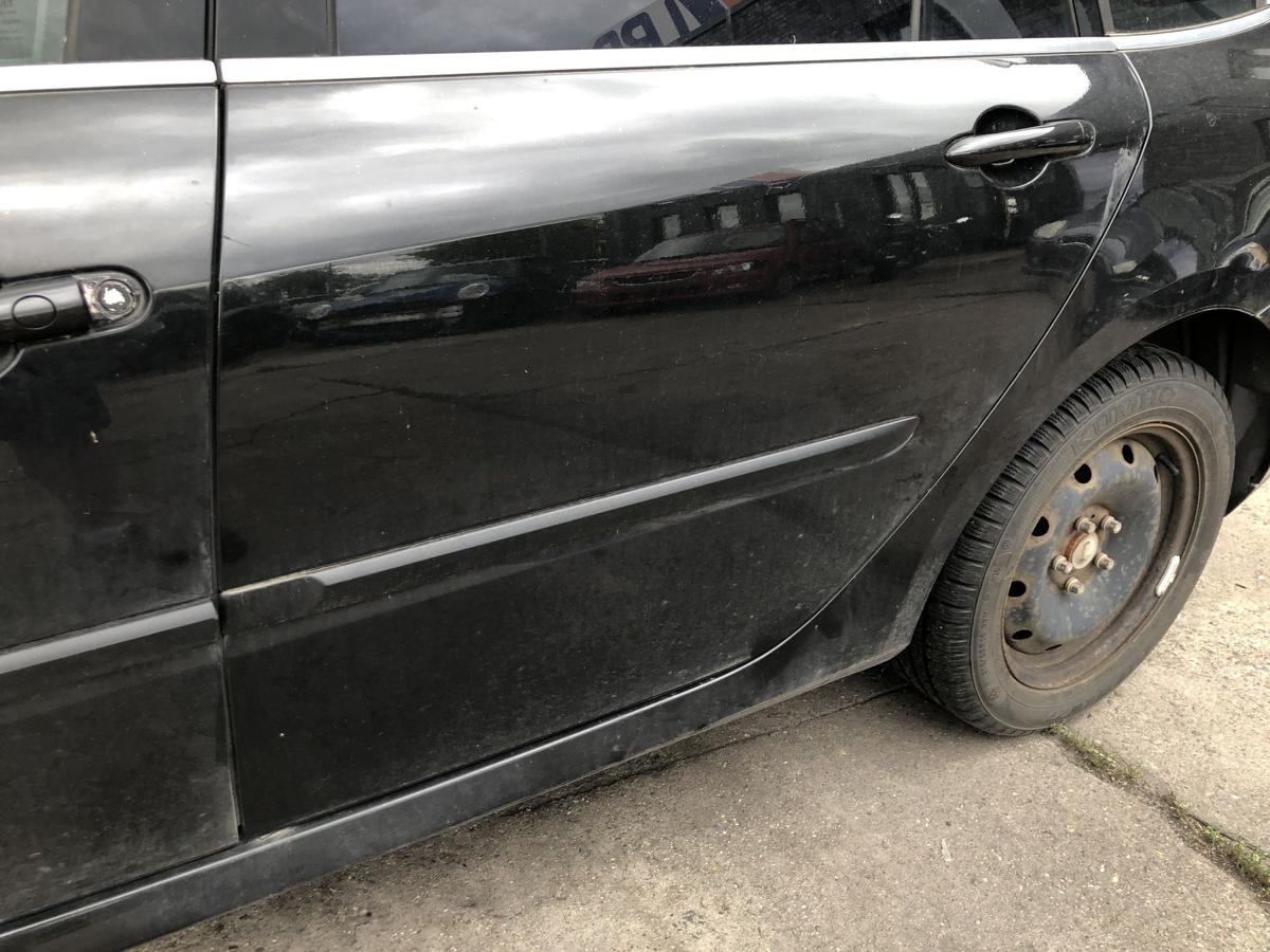 Renault Laguna III 3 T&uuml;r hinten links Fondt&uuml;r im Rohbau NV676 Black Noir Nacre