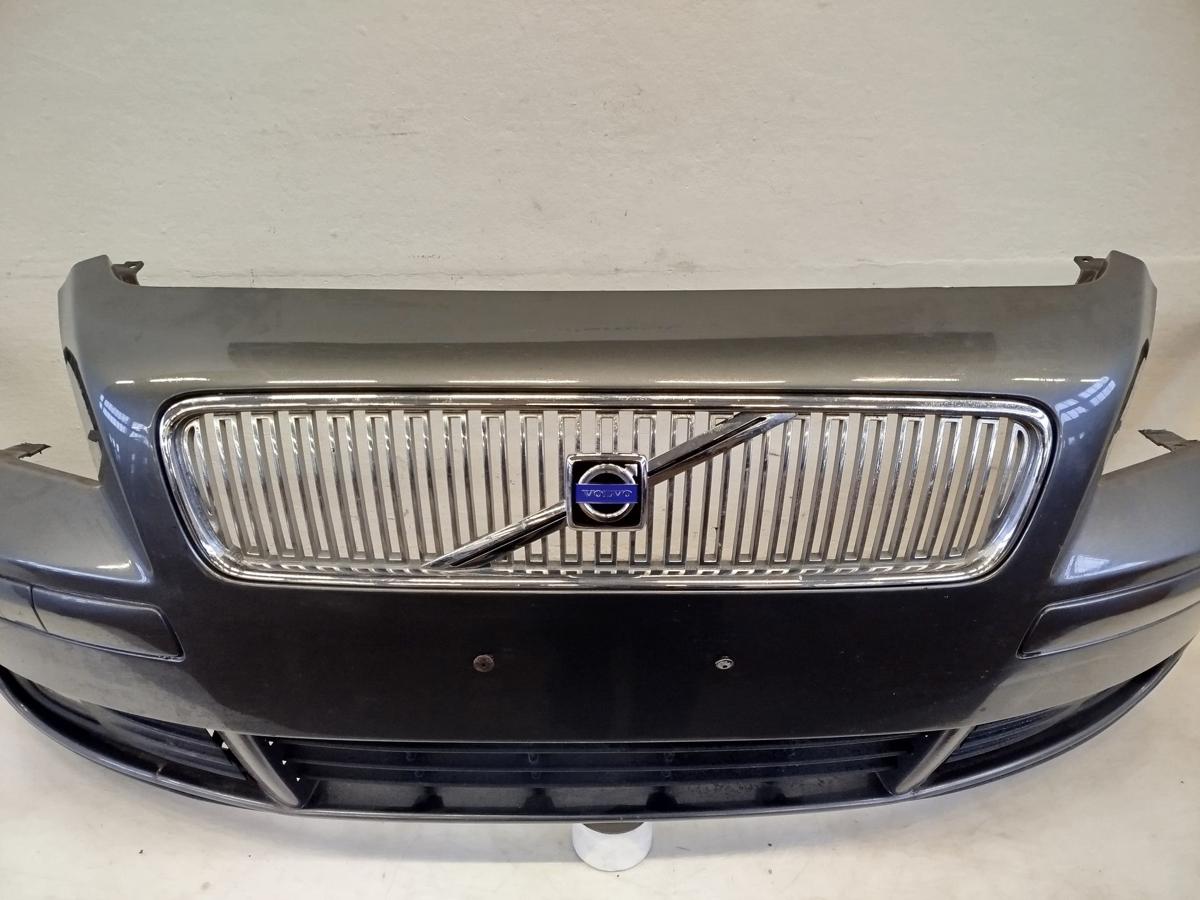 Volvo V50 M Stossstange Stossfänger Bumper vorn NSW 45500 Titanium Grey pearl