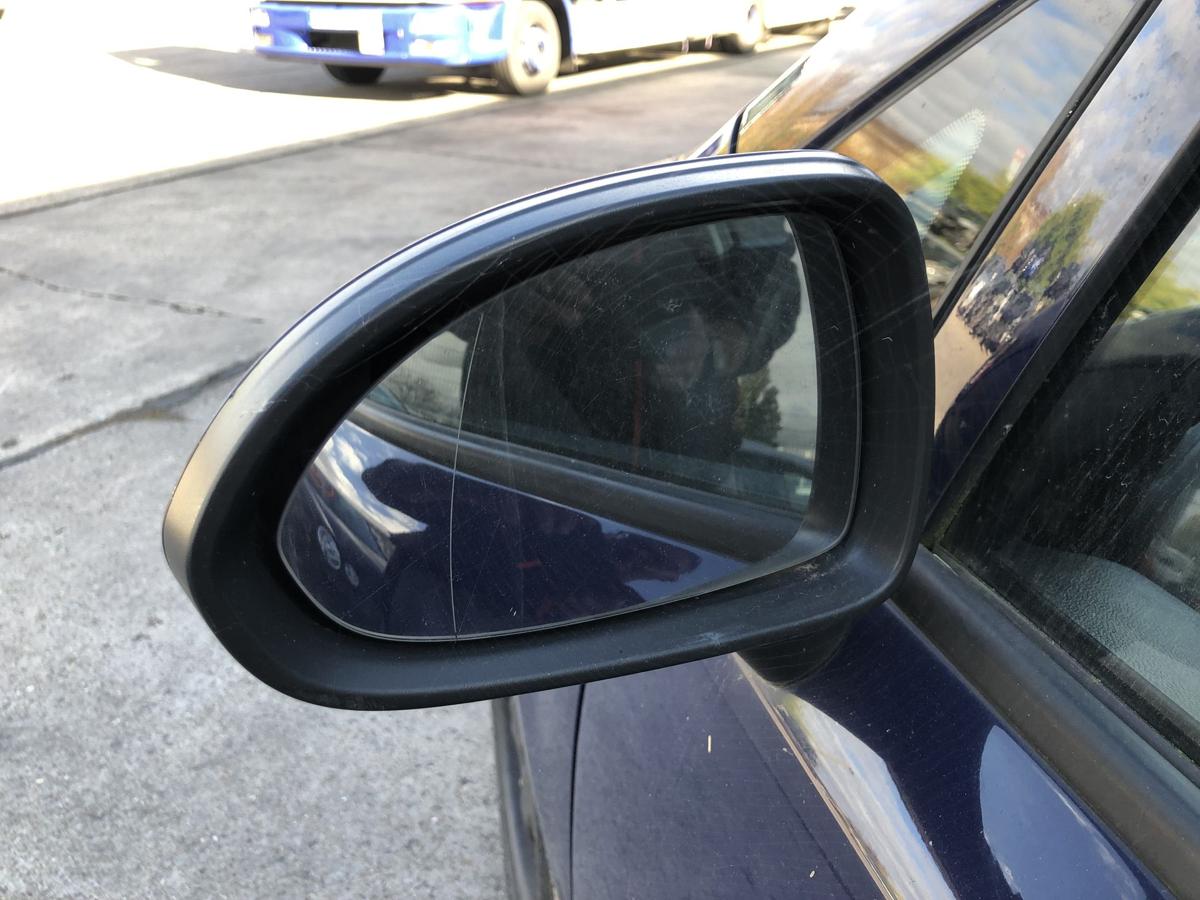 Opel Corsa D Außenspiegel links Rückspiegel Spiegel elektrisch Z20Z Royalblau