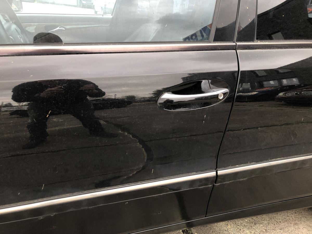 Mercedes E Klasse W211 S211 auch Mopf T&uuml;r vorn links Fahrert&uuml;r Roh 170 schwarz