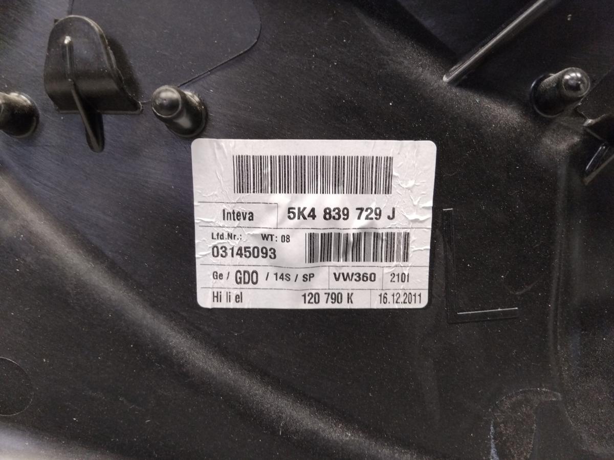 VW Golf 6 GTI original Fensterheber hinten links elektrisch Bj.2012