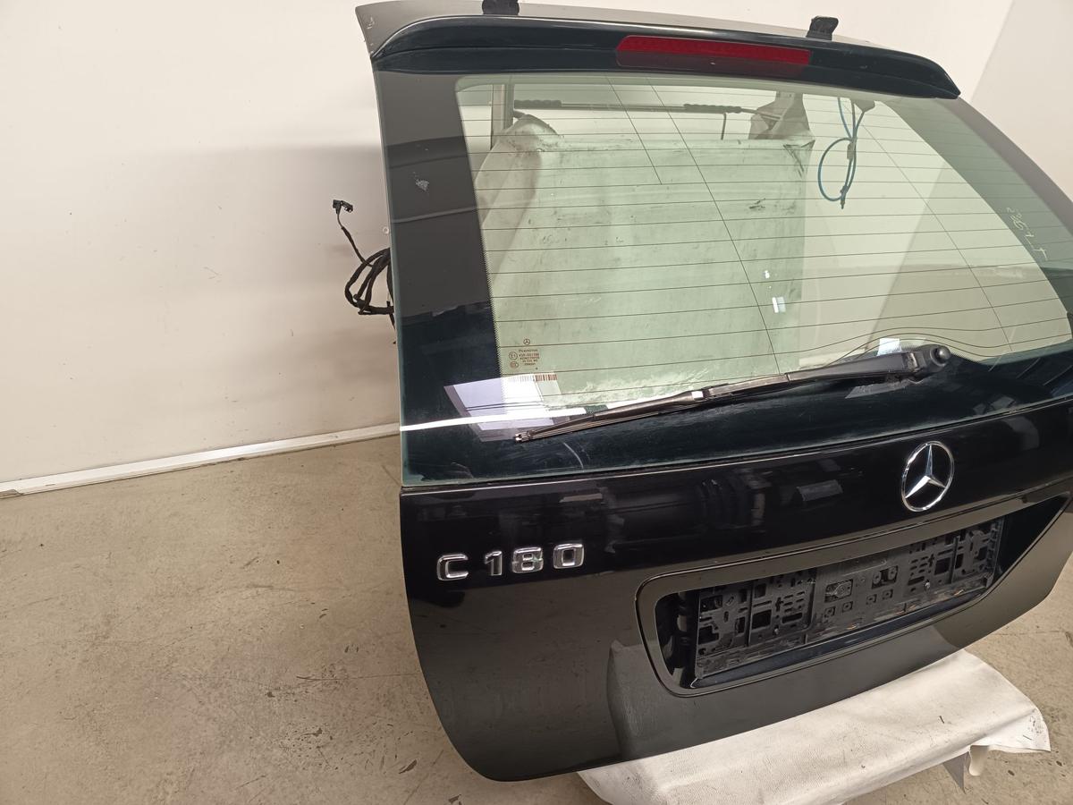 Mercedes Benz C-Klasse W203 Kombi Bj 2003 orig Heckklappe 197 Obsidianschwarz