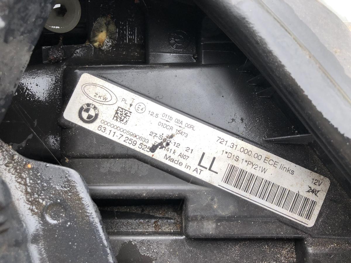 BMW 3er F30 F31 Xenon Scheinwrefer links Frontscheinwerfer OEM ZKW