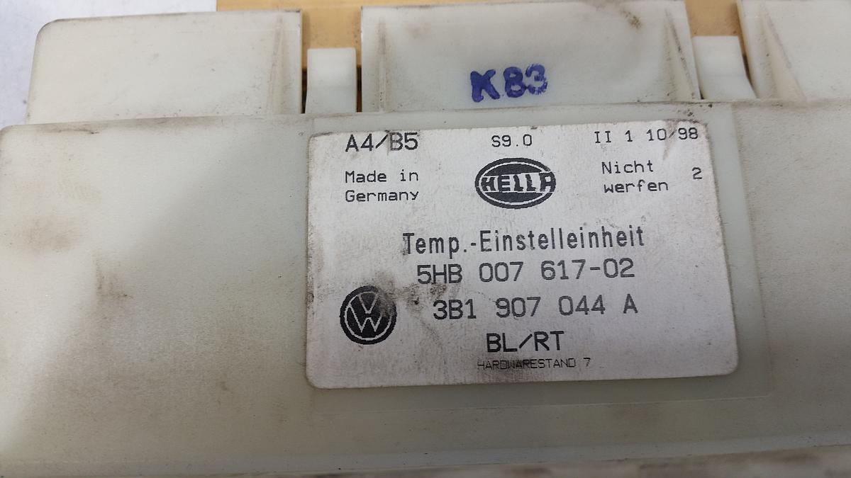 VW Golf IV 4 orig Heizungsbetätigung Klimaautomatik Climatronic Bj 1998