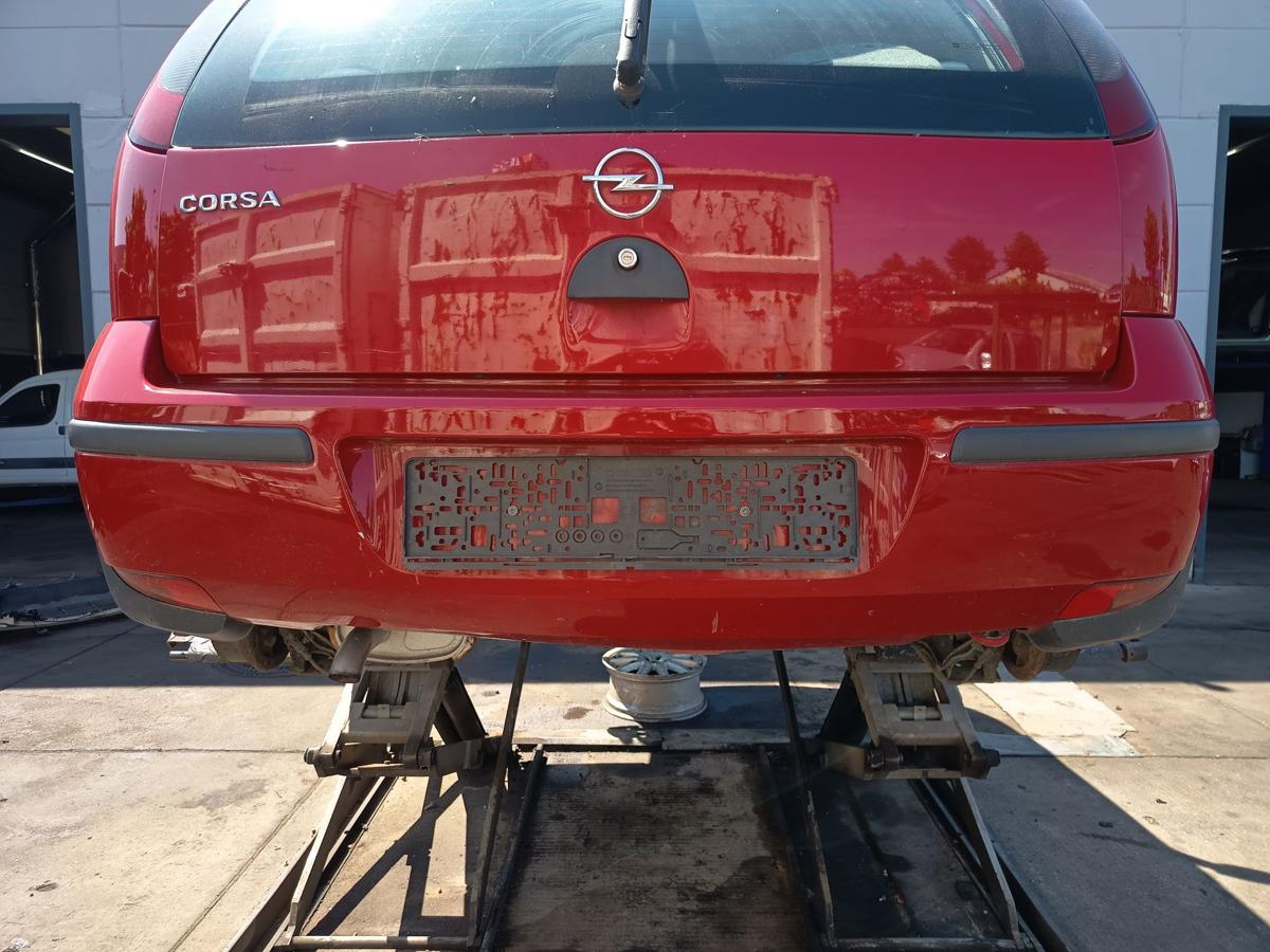 Opel Corsa C orig Stoßfänger Stoßstangen hinten Z573 Tizianrot Bj 2004