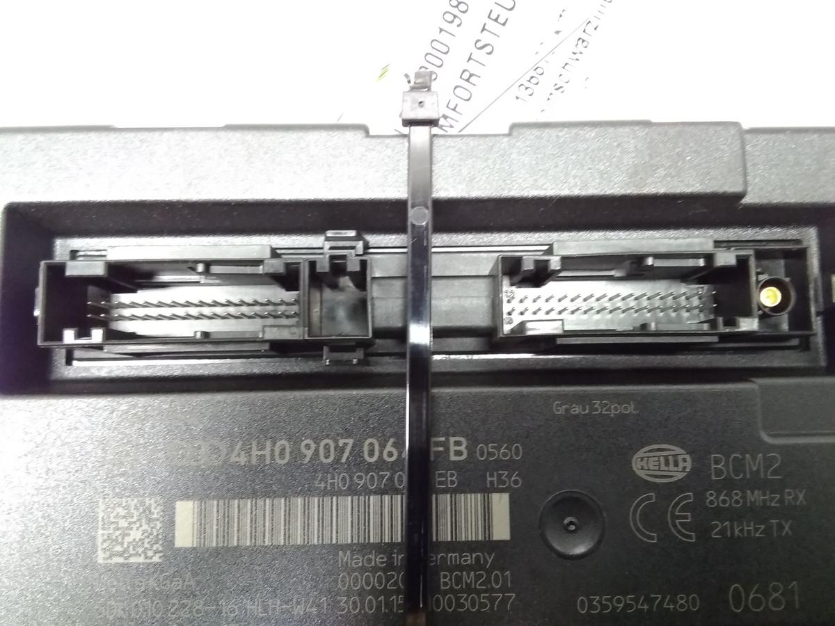 Audi A8 D4 4H original Komfortsteuerger&auml;t Bordnetzsteuerger&auml;t 4H0907064FB BJ2015