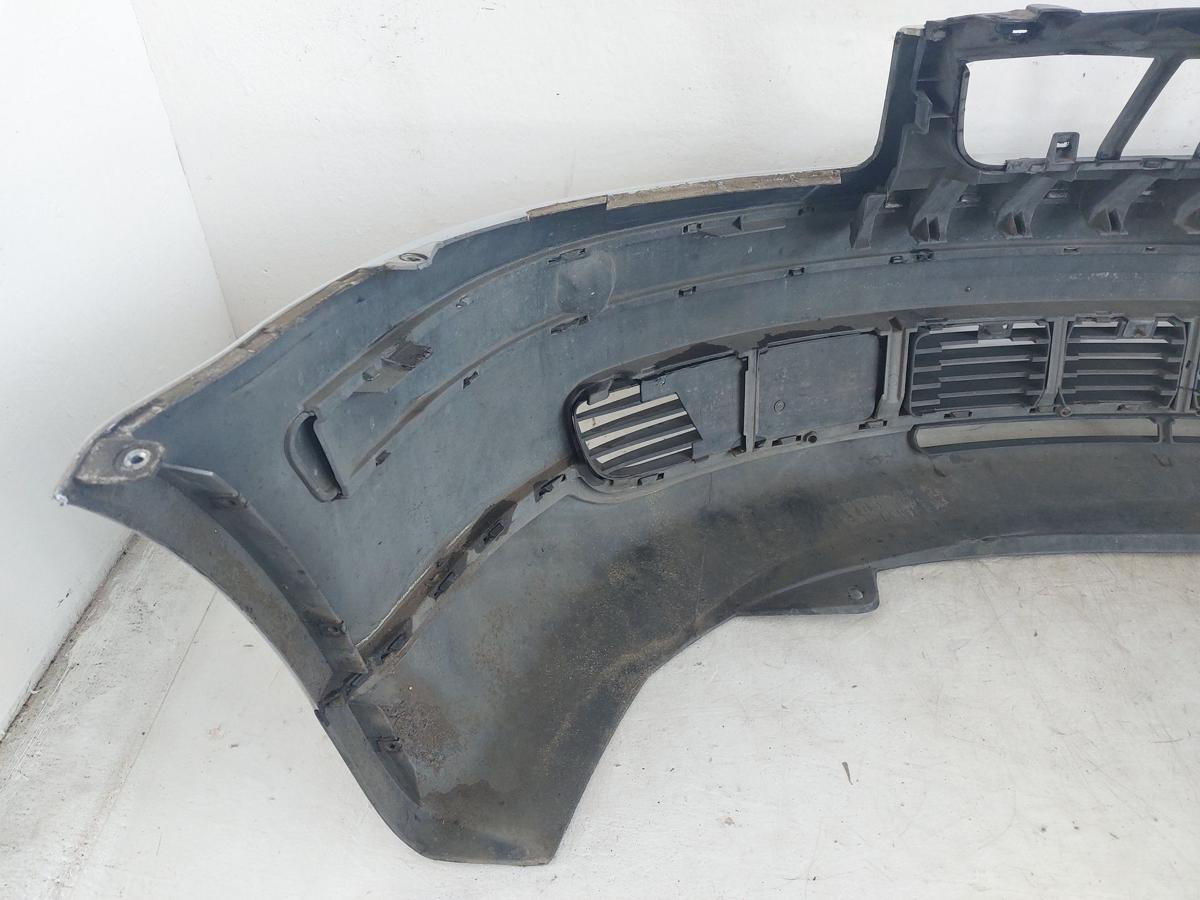 VW Passat 3B B5 Sto&szlig;f&auml;nger vorn Frontsch&uuml;rze Sto&szlig;stange LB7Z Satinsilber Met