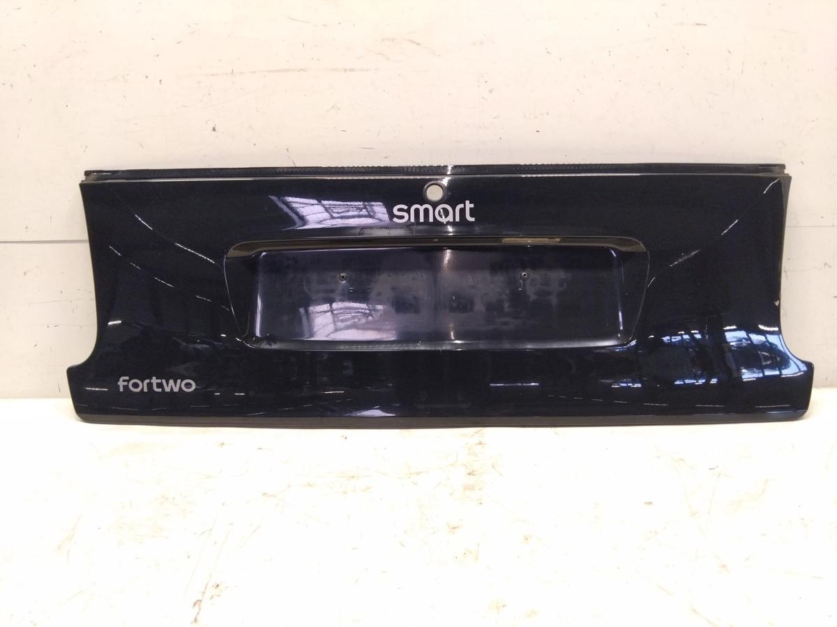 Smart 450 City Coupe Fortwo Beplankung Heckklappe unten EA4 Jack Black BJ2007