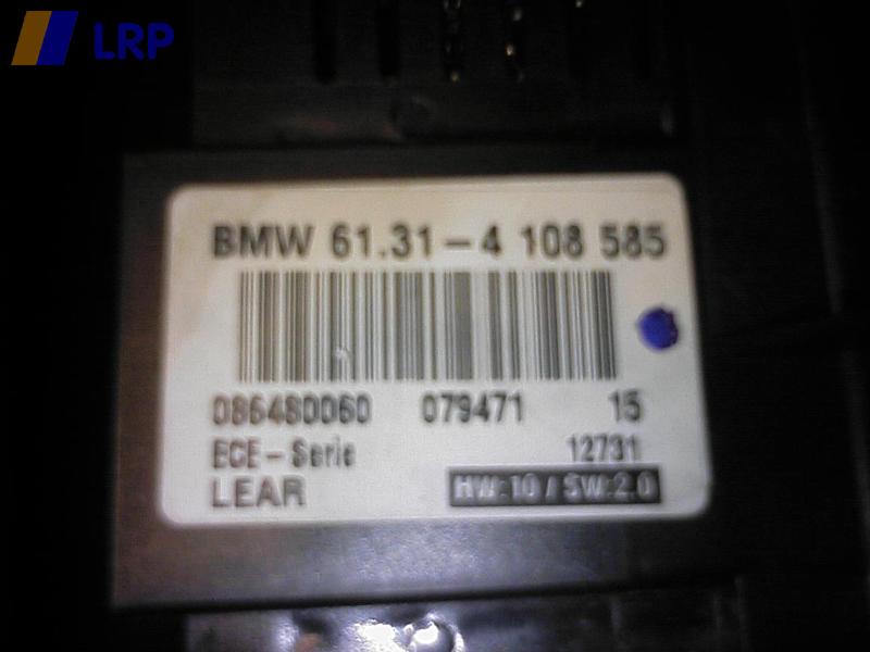 BMW E46 BJ 2001 Lichtschalter 61314108585 086480060 Schalter Scheinwerfer