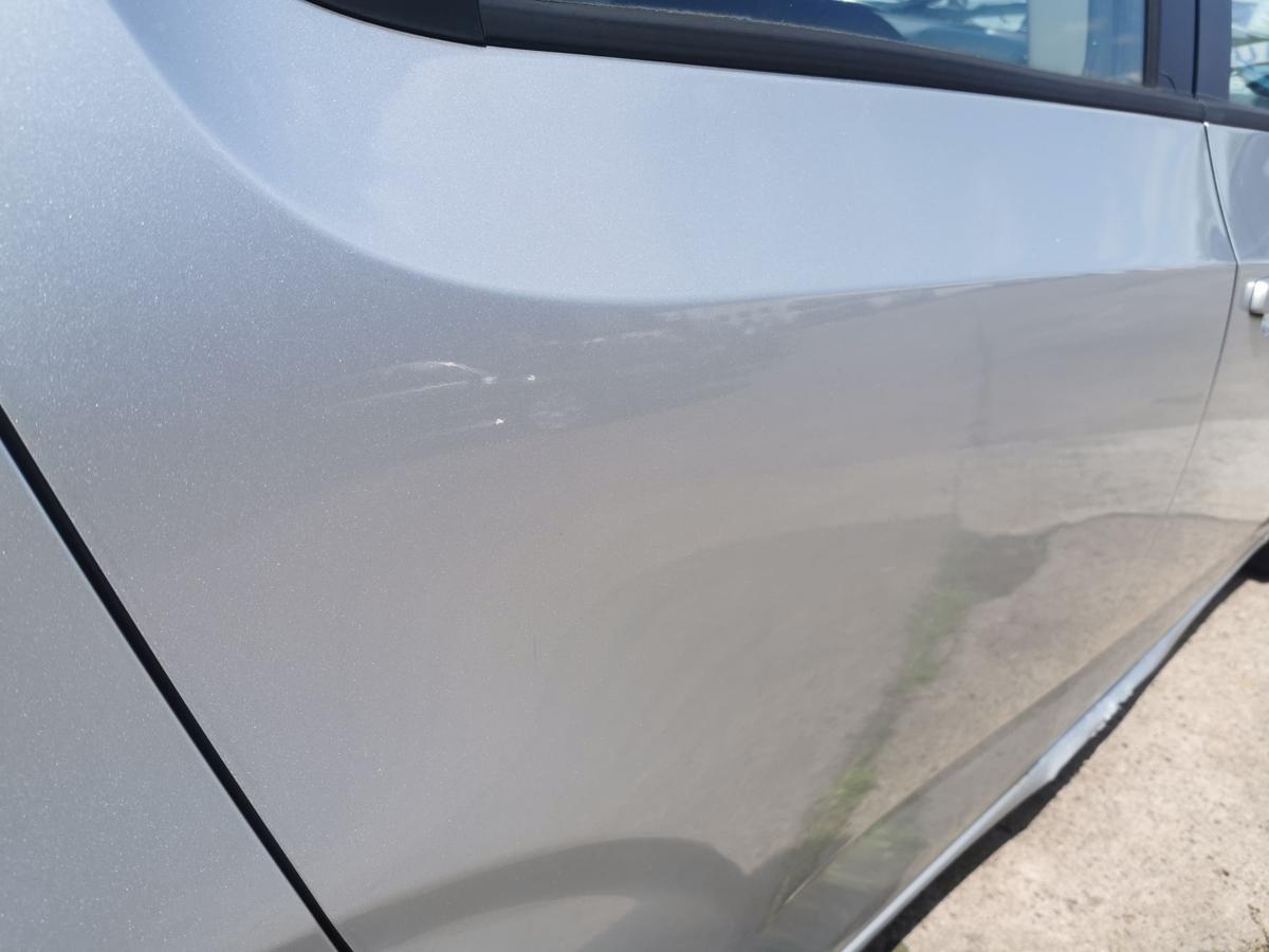 Chevrolet Aveo T300 Tür Autotür Fondtür Rohbautür hinten rechts silber met 5trg