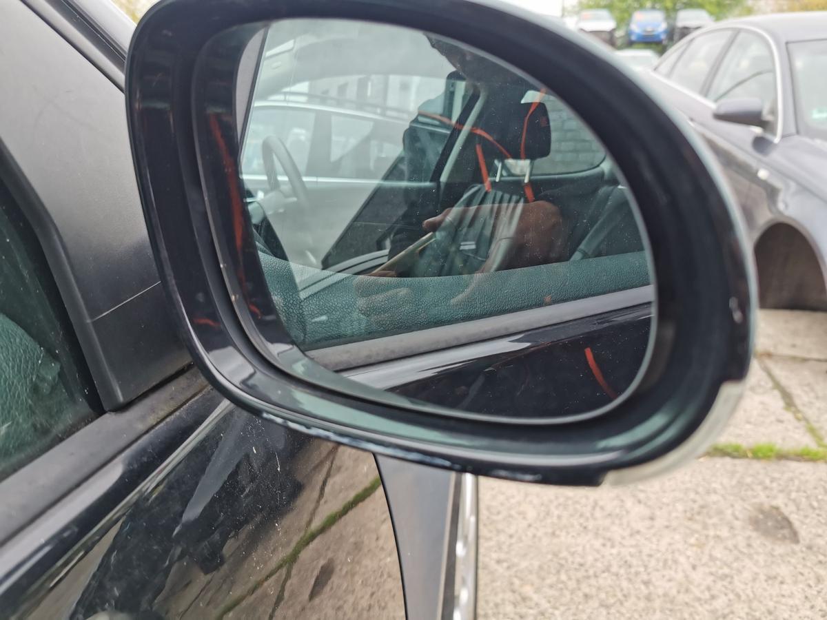 VW Golf V 5 1K Aussenspiegel Spiegel Rückspiegel rechts ele L041 Brillantschwarz