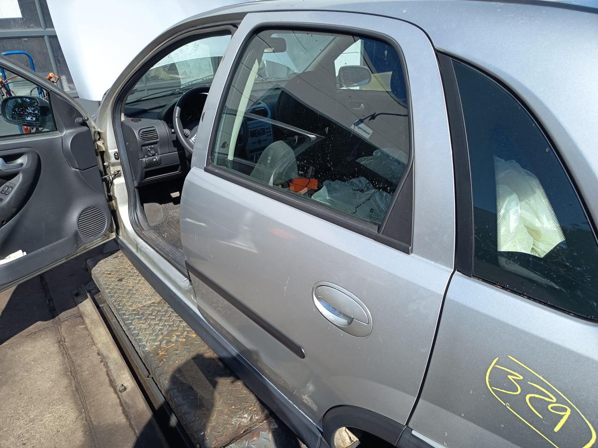 Opel Corsa C original T&uuml;r hinten links Fond Z157 Starsilber Bj 2005