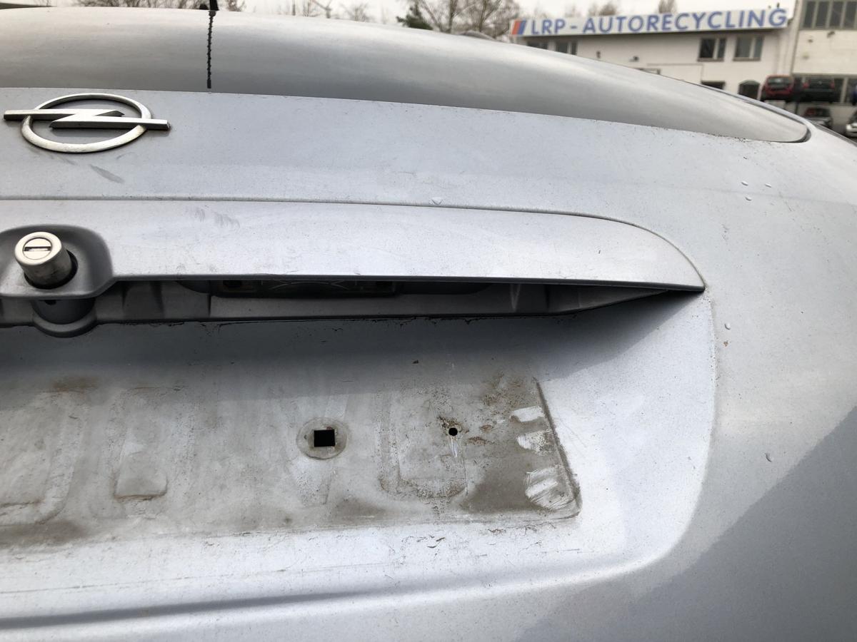 Opel Zafira A Heckklappe mit Scheibe Delle Kofferraumklappe Rohbau Lichtsilber