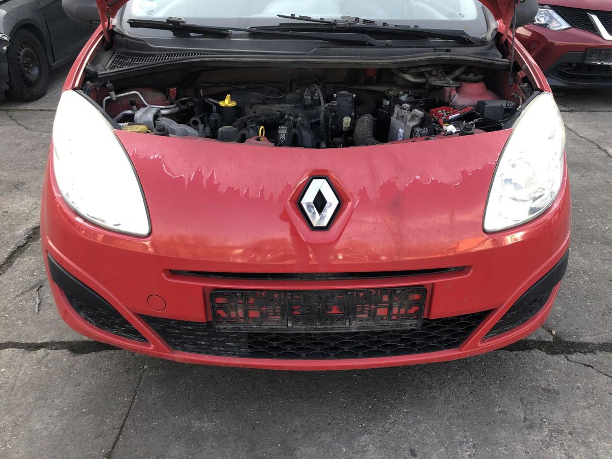 Renault Twingo 2 II Sto&szlig;f&auml;nger vorn Frontsch&uuml;rze Frontsto&szlig;stange OV727 rot
