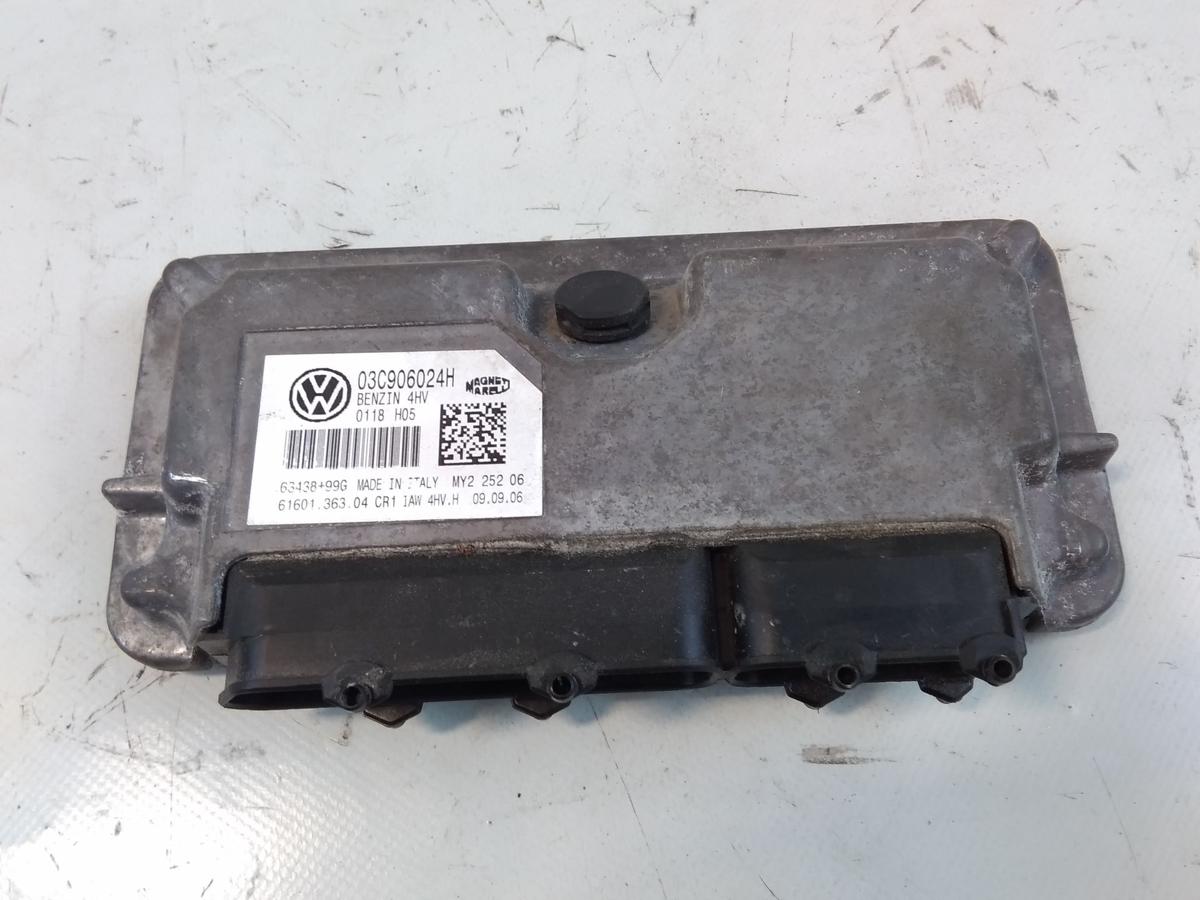 Seat Ibiza 6L Motorsteuergerät 1.4 63kw BXW Bj.2007