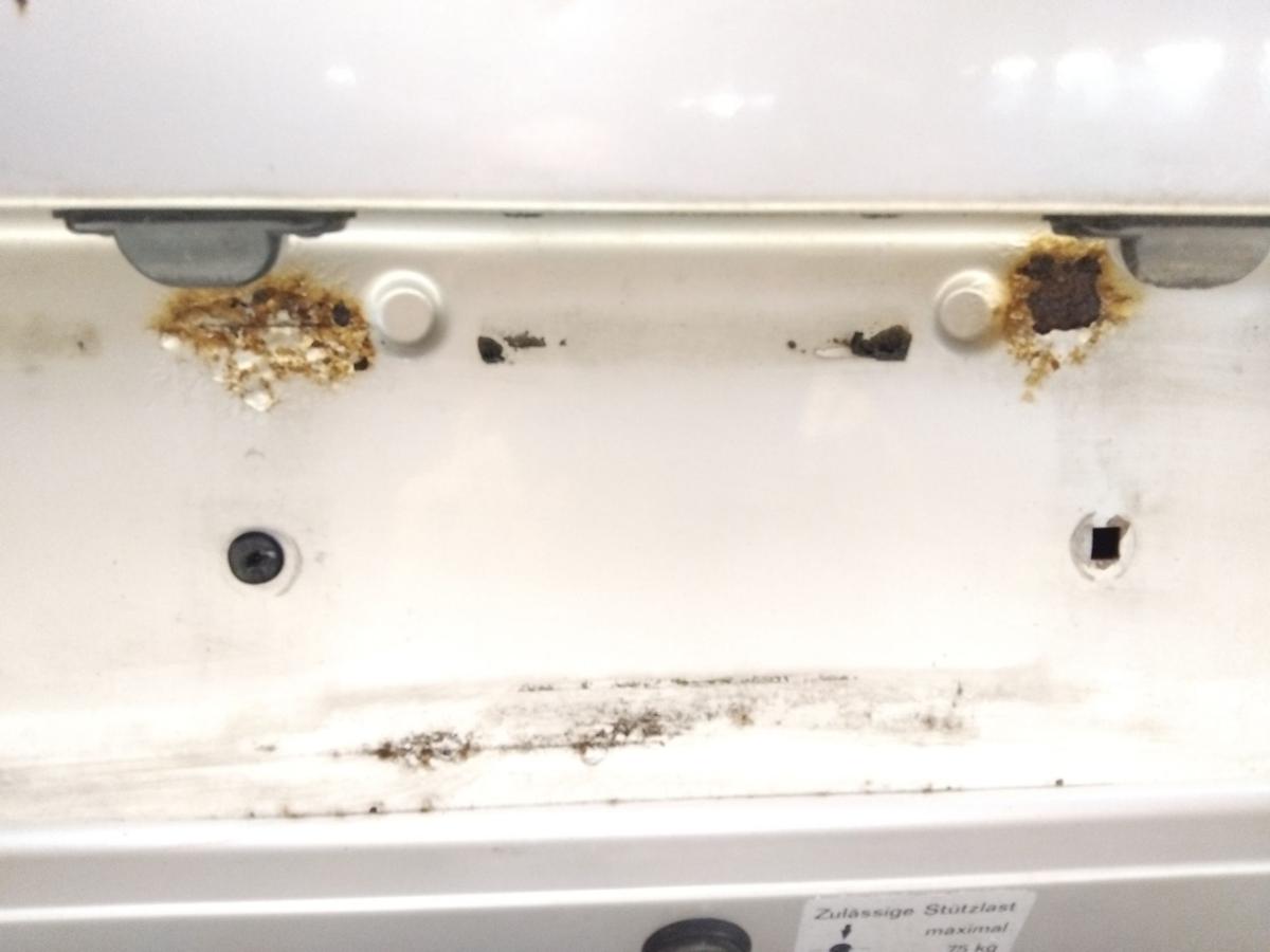 Audi 100 Avant Typ 44 C3 Heckklappe zermattsilber LY7Y mit Heckscheibe Bj.1986