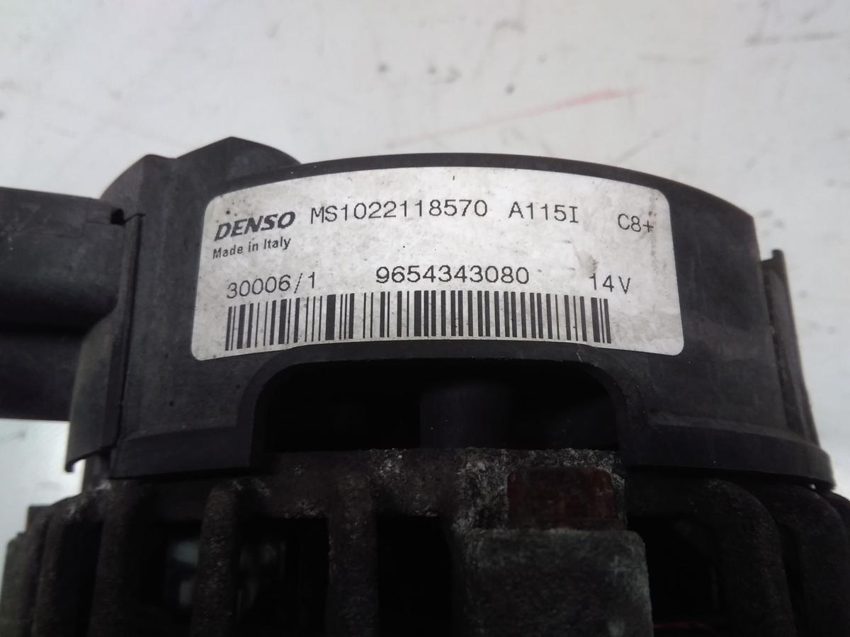 Peugeot 1007 original Lichtmaschine Generator 1.4 65kw KFU BJ2007