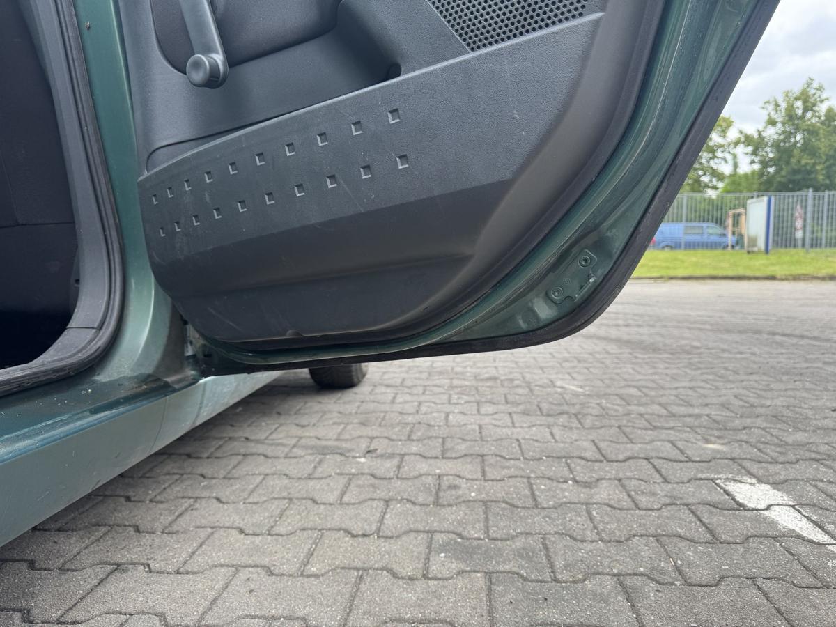 Renault Megane 2 original T&uuml;r hinten rechts D96 Vert Giverny Flie&szlig;heck Rohbau Bj.2004