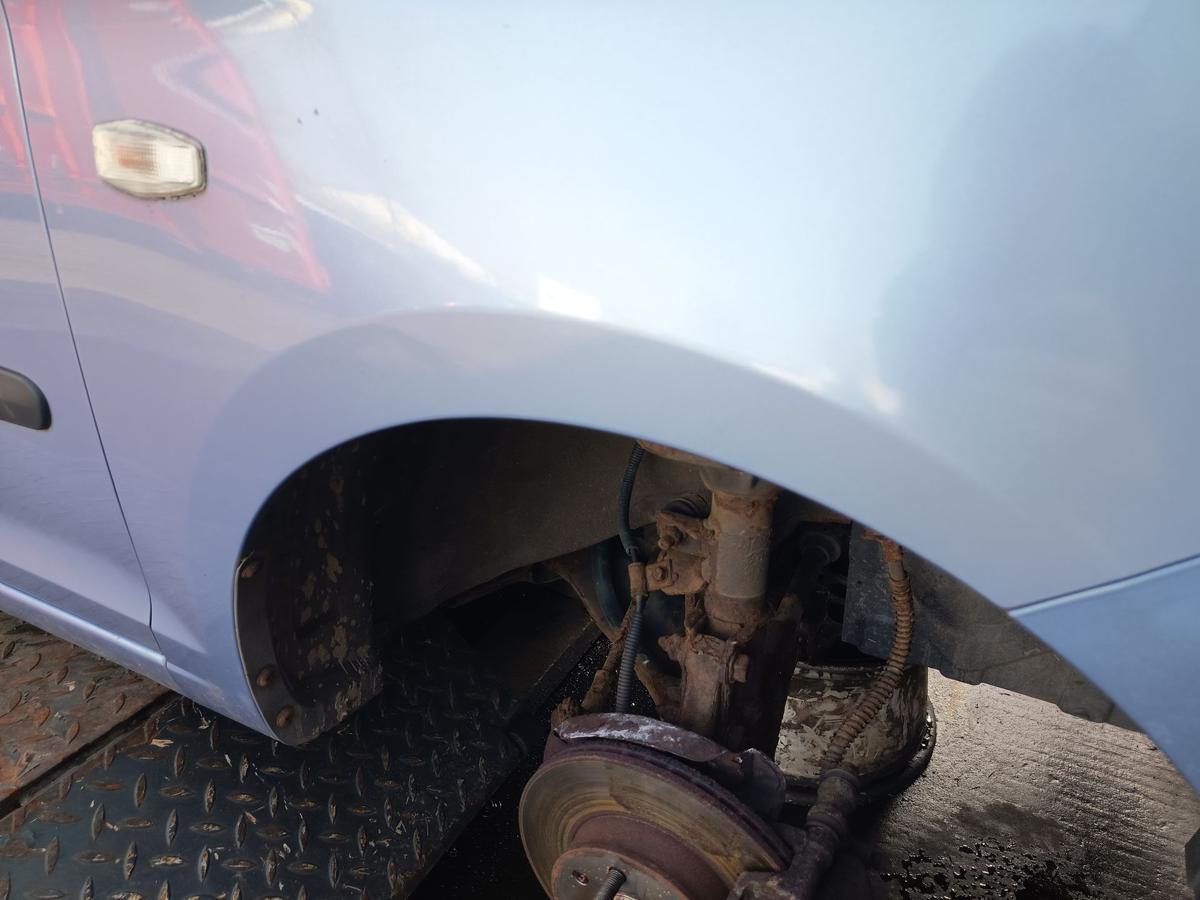 Kia Picanto BA original Kotfl&uuml;gel rechts L6 Diamantblau vor Facelift Bj 2007