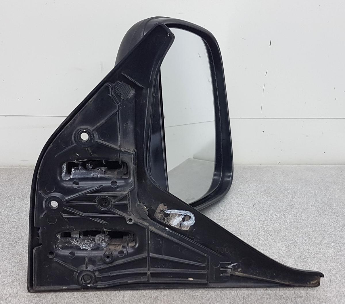 VW T4 Außenspiegel rechts in unlackiert schwarz Bj1995 manuell