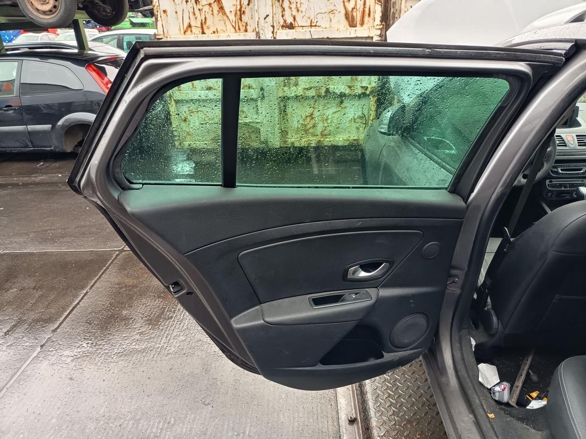 Renault Megane III Kombi orig T&uuml;r Roht&uuml;r hinten links TEKNG grau Bj 2010