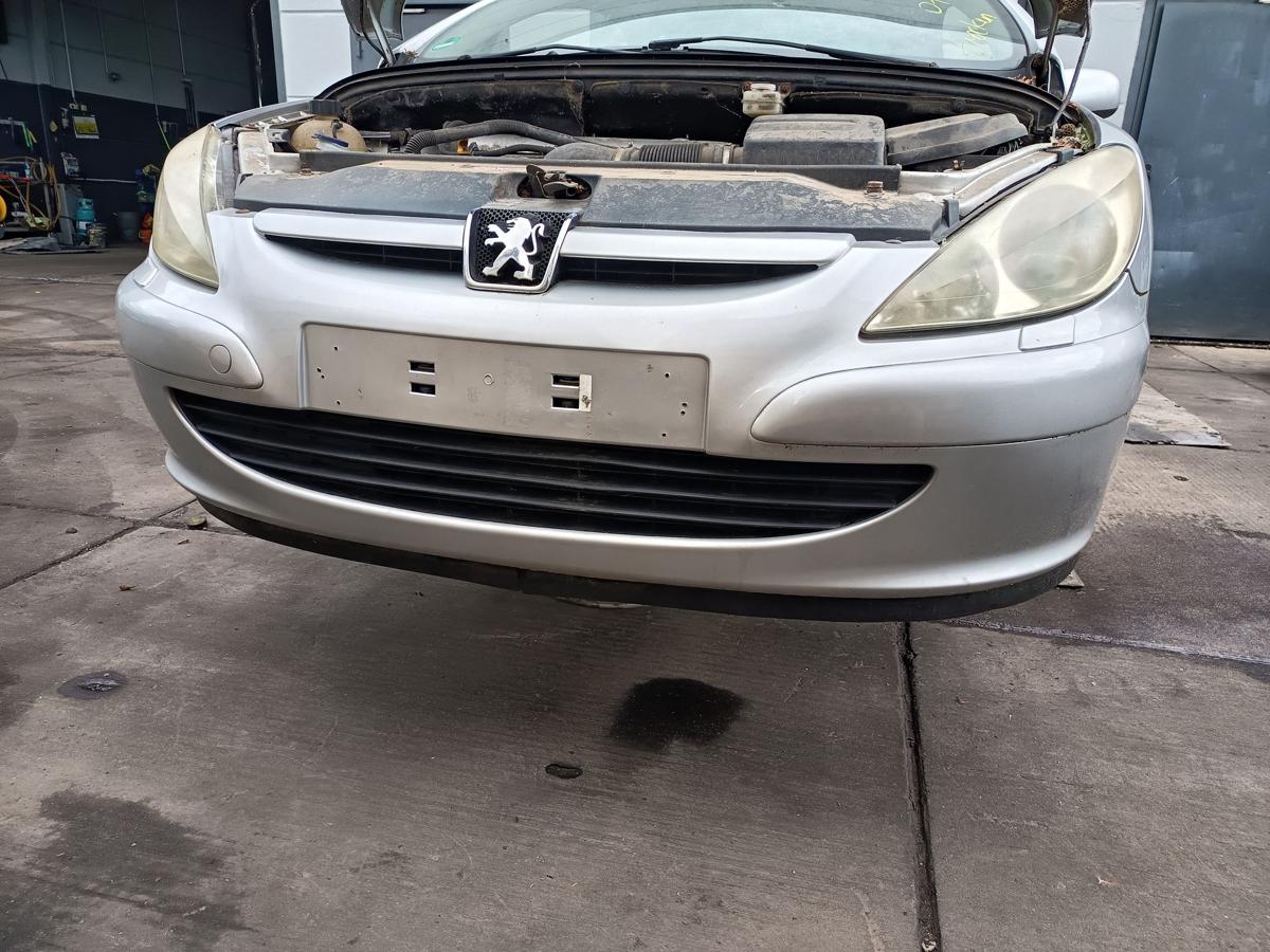 Peugeot 307CC Cabrio orig Stoßstange vorn Stoßfänger EZR Silbergrau Bj 2003