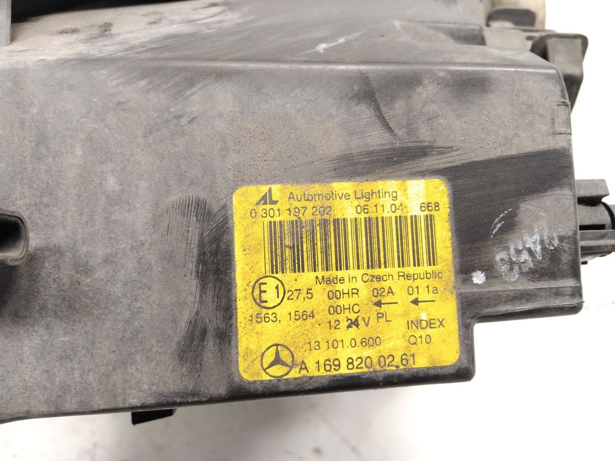 Mercedes A-Klasse W169 original Scheinwerfer rechts AL mit LWR Bj.2004